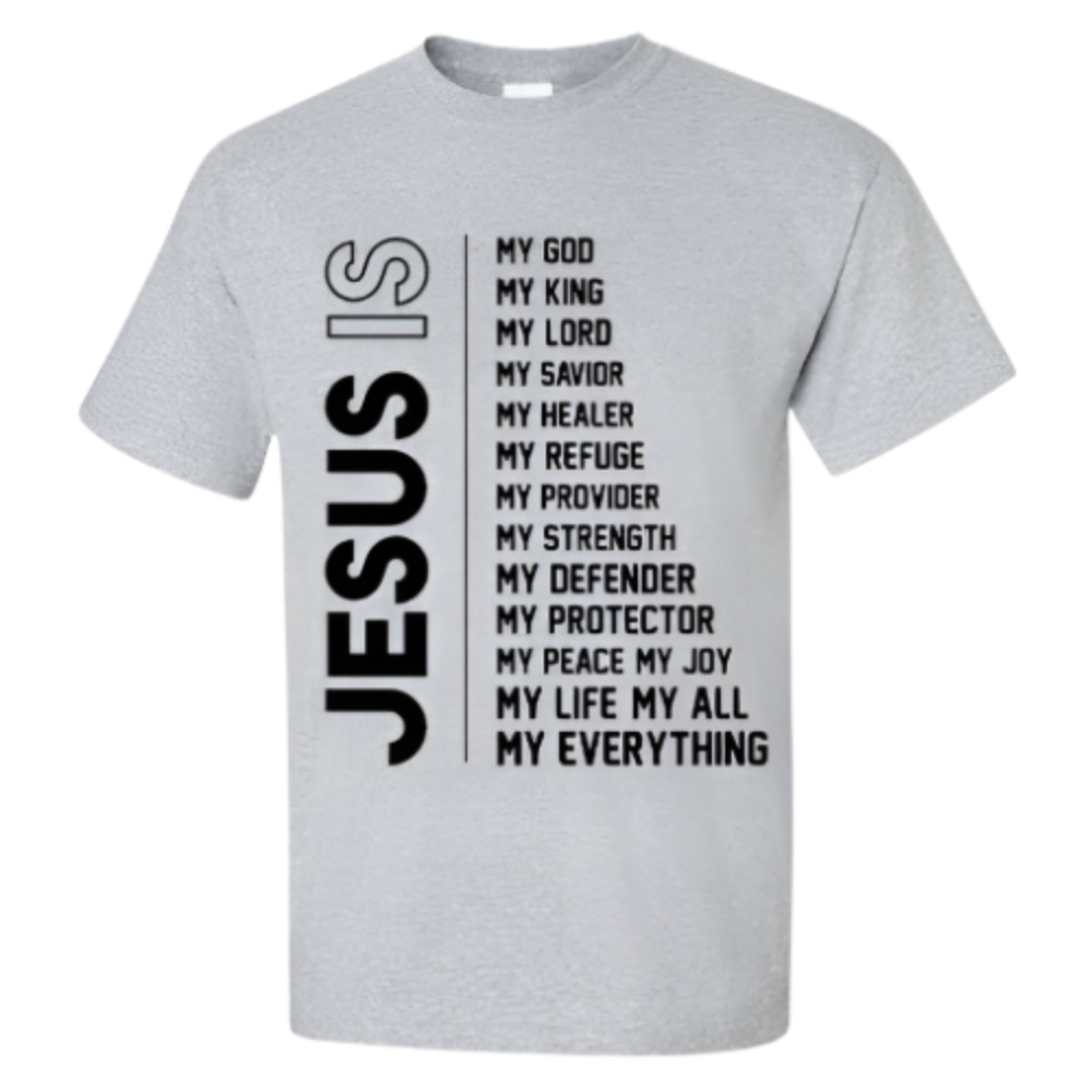 Jesus Is Screen Printed Transfers