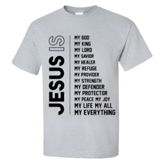 Jesus Is Screen Printed Transfers