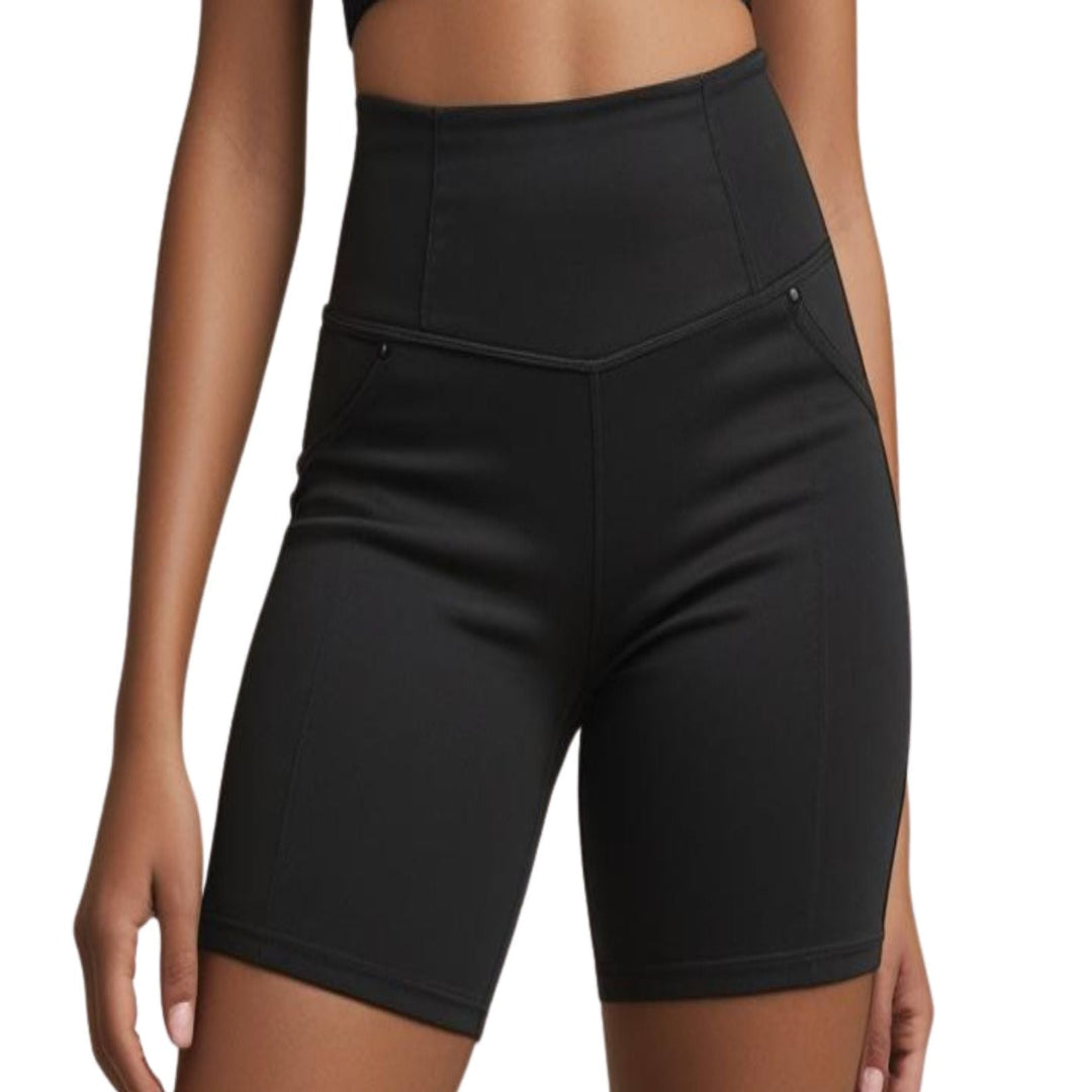 Women High Waisted Biker Shorts