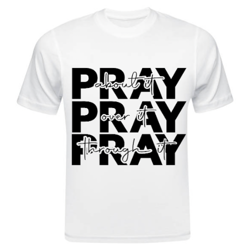 Pray Screen Printed Heat Transfers