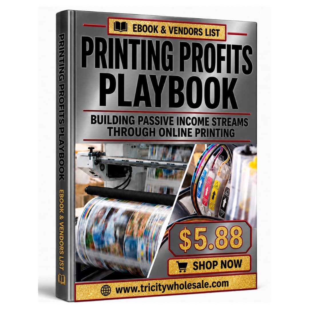 Printing Profits Playbook: Building Passive Income Streams Through Online Printing Ebook