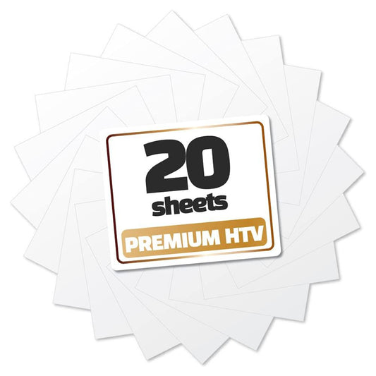 20 Pack Heat Transfer Vinyl