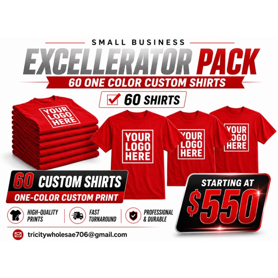 One Color Custom T-Shirt Printing