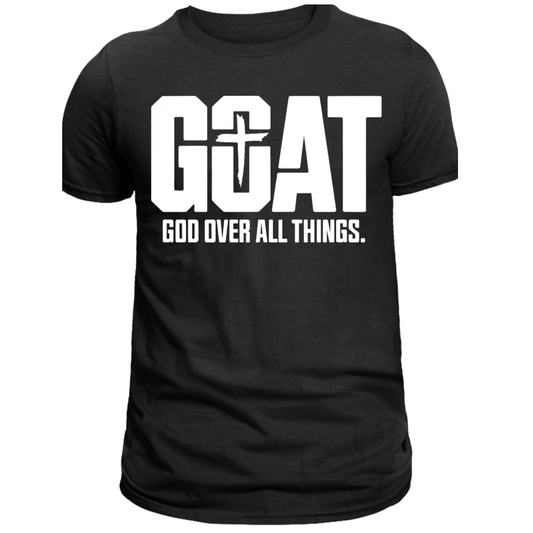 God Over All Things Screen Print Heat Transfer
