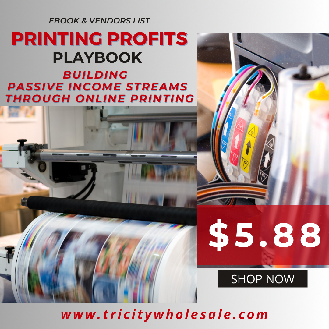 Printing Profits Playbook: Building Passive Income Streams Through Online Printing Ebook