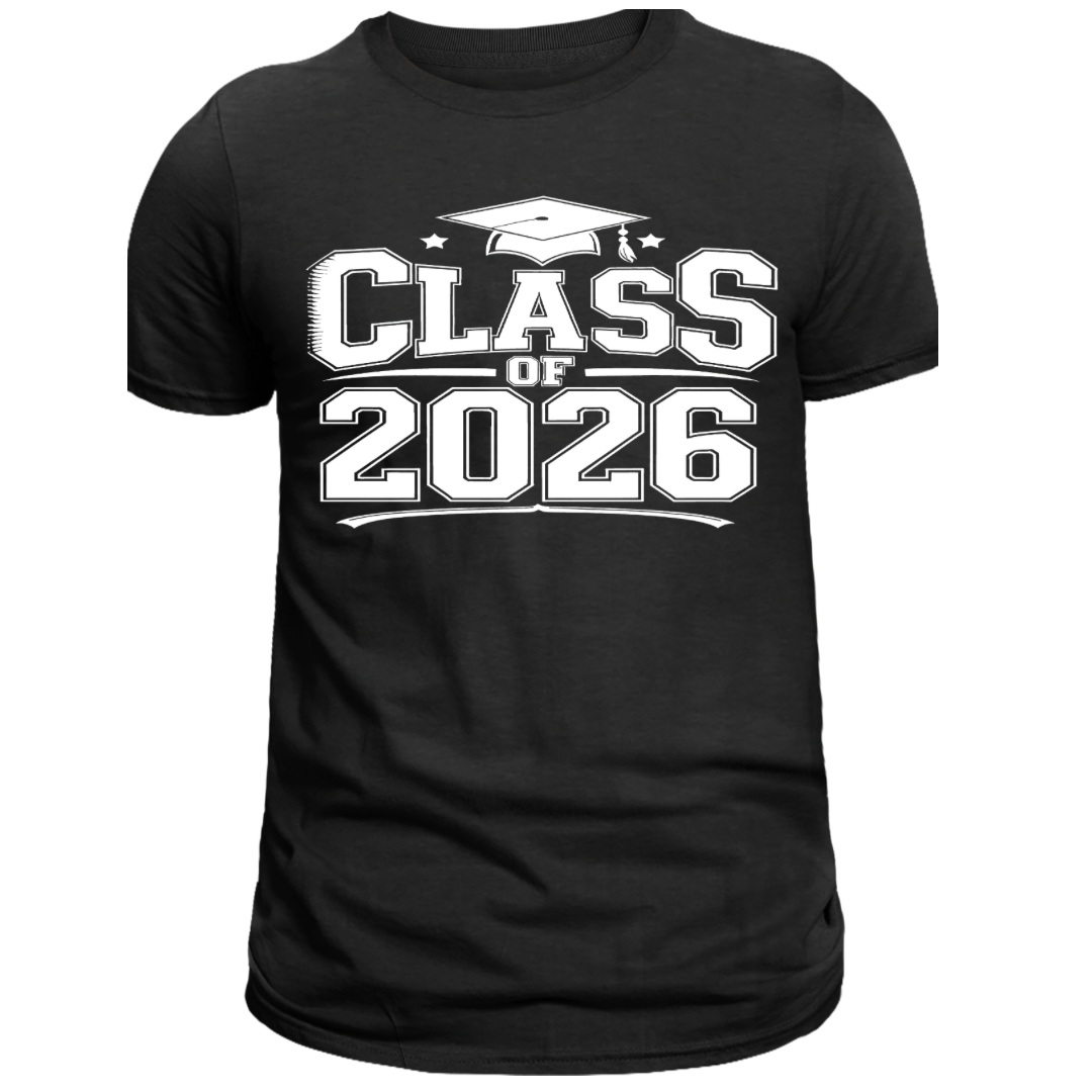 Class Of 2026 Screen Print Heat Transfer